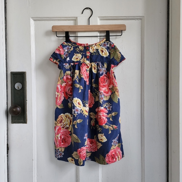 Mini Boden Floral Print Dress, Sz 4-5Y - Picture 11 of 13